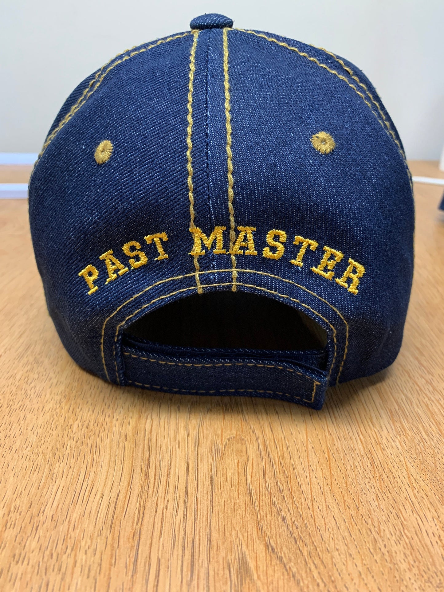 Past Master Mason Denim Cap