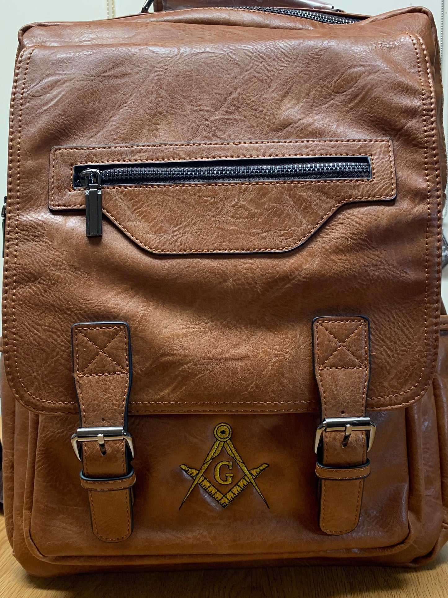 Men's Backpack with Masonic Emblem