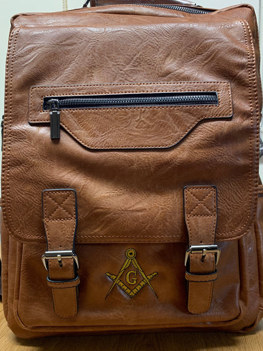 Men's Backpack with Masonic Emblem