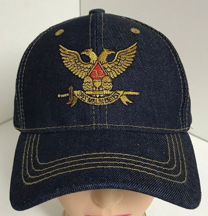 32nd Degree Mason Denim Cap